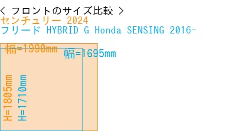 #センチュリー 2024 + フリード HYBRID G Honda SENSING 2016-